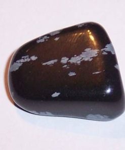 Cristal natural de obsidian fulg de nea