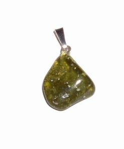 Colier cu sidef si peridot (olivina)