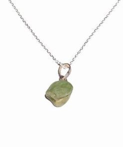 Cristal de olivina/peridot in forma bruta - model deosebit !