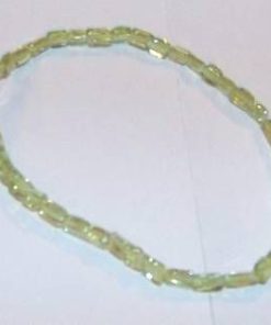 Bratara din olivina/peridot pe elastic