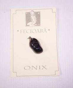 Bratara din onix cu inchizatoare din metal nobil