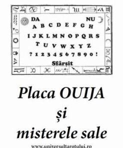 Plansa explicativa a cartilor de Tarot - format A4