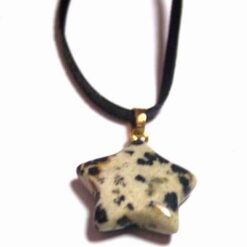 Colier din jasp dalmatian