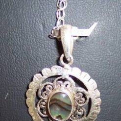 Pandantiv din argint cu scoica marina - model unicat !