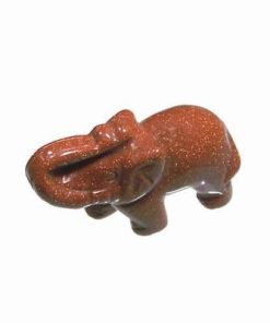Elefant cu trompa ridicata, din piatra soarelui