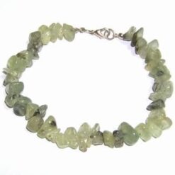 Cristal de prehnita verde
