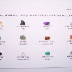 Cercei din granat