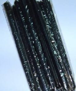 Set de 12 lumanari negre