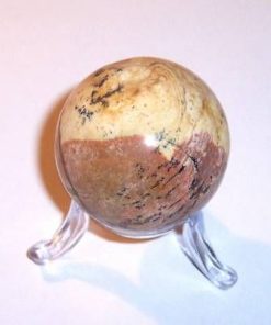 Sfera din jasp pe suport de plastic
