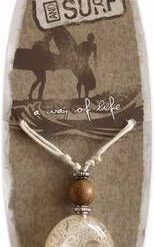Talisman unisex din inox, cu Yin - Yang pe siret din cauciuc