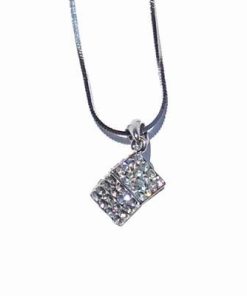 Cercei din metal cu cristale Swarovski multifatetate