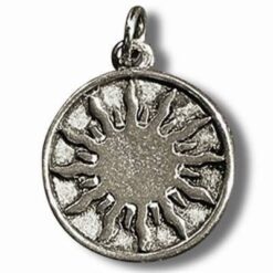 Crucea egipteana - Talisman din metal cu agat