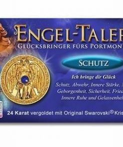 Ingerul Protectiei - amuleta norocoasa placata cu aur de 24