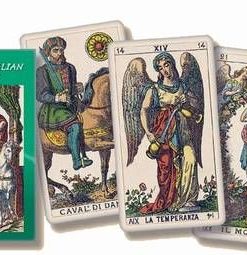 Tarotul antic italian - 78 carti - lb. romana
