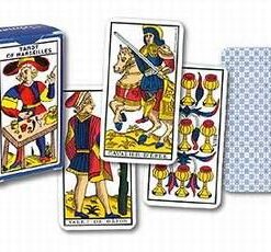 Marseilles Miniature Tarot - Tarotul Marseiles - 78 Carti