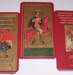 Golden Tarot of the Tsar - Tarotul Religios - 78 carti